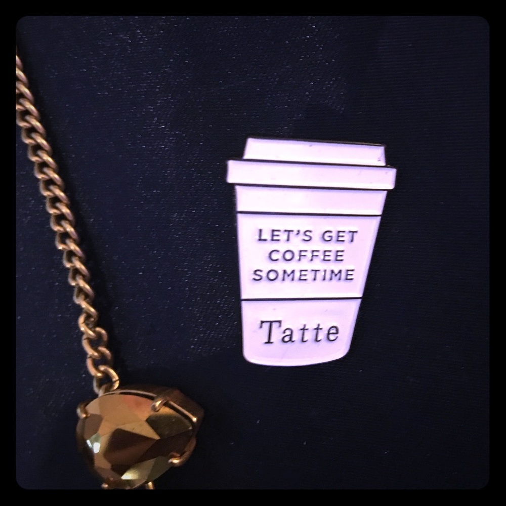 Tatte “Lets Get Coffee Sometime” pin